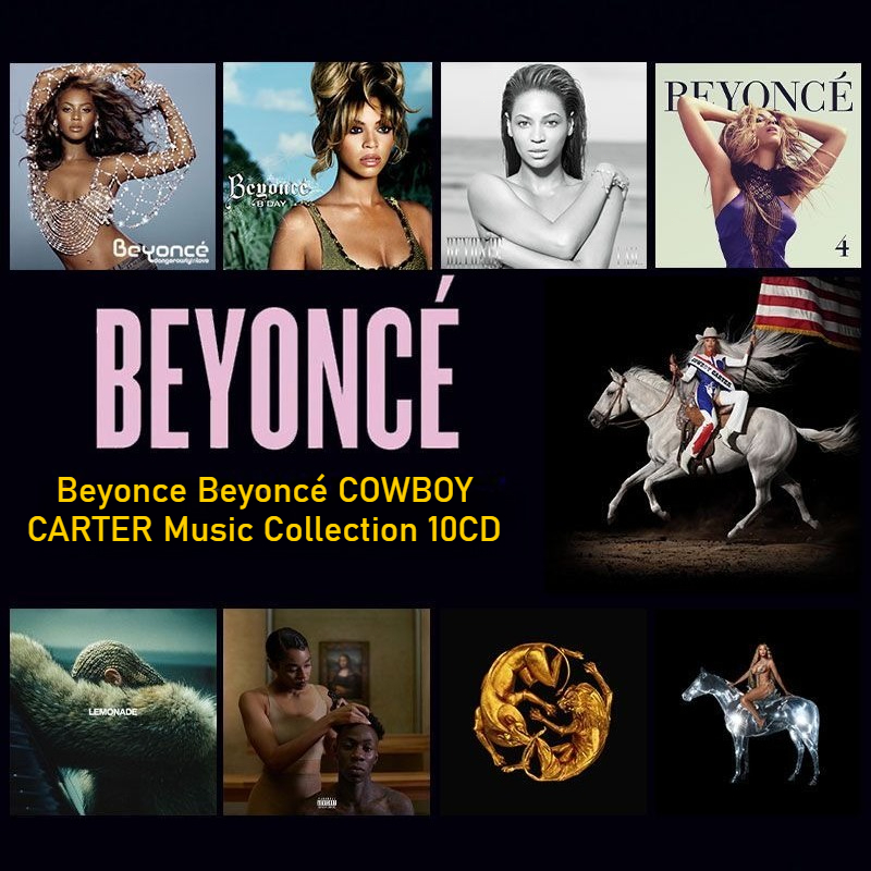 Audio Music New - Beyoncé 10-CD Musikalbum-Sammlung, Nur CDs, Verlustfreie