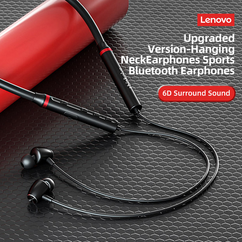 Audio Music Apple - Original Lenovo HEO5X Drahtlose Kopfhörer Bluetooth