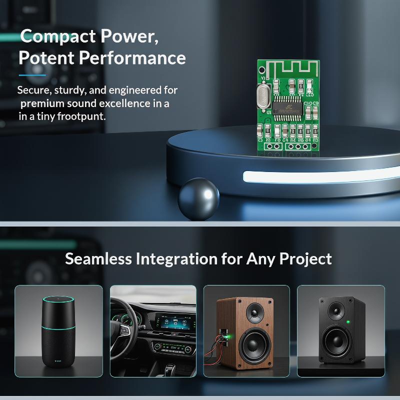 Audio Music Production - Bluetooth 5.4 Audio-Empfängermodul 2.0 Dual-Kanal für