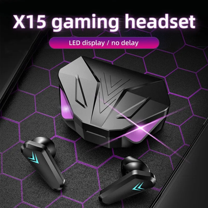 Audio Music Apple - X15 TWS Gaming Ohrhörer Drahtlose Bluetooth