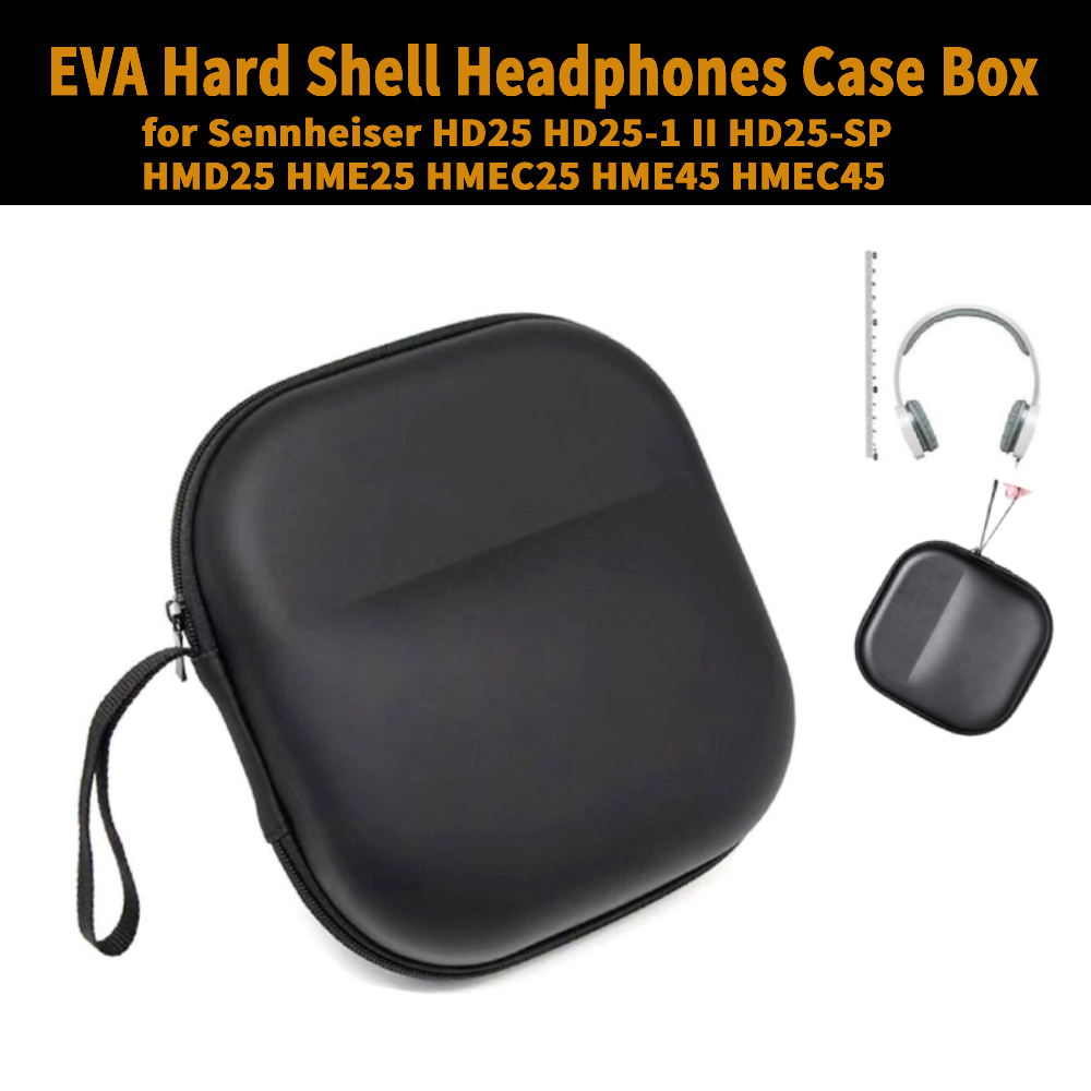 Sennheiser Headphone Hd 25 - EVA Hartschalen-Kopfhörer-Etui für Sennheiser HD25 HD25-1