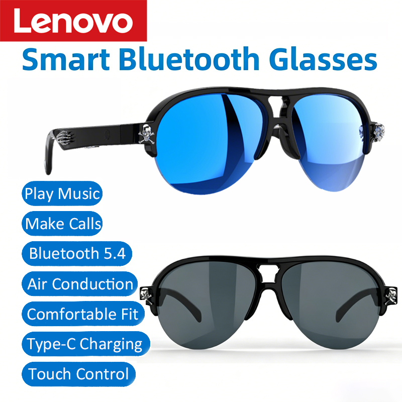 Audio Music Ai - Lenovo Bluetooth AI Smart-Brille Fahr-Navigationsbrille HD