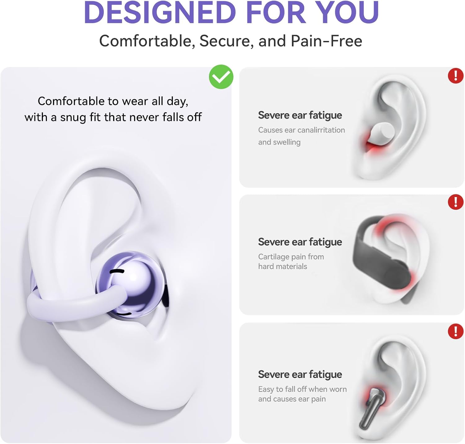 Sport Open-Ear-Clip Kabellose  – Audio Music Apple Bewertung und Preis