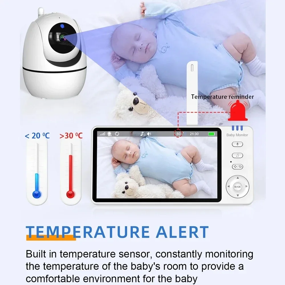 VBABM ABM501 Babyphone 5,0 Zol – Audio Detect Music Bewertung und Preis