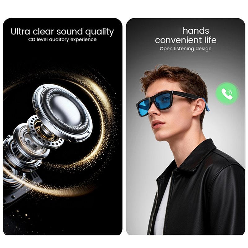 AI Smart Audio-Brille mit Farb – Audio Music Ai Bewertung und Preis