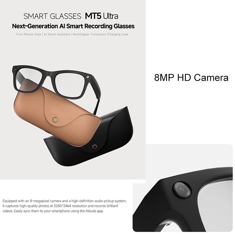 2026 KI-Smart-Brille HD 800W A – Audio Music Ai Bewertung und Preis