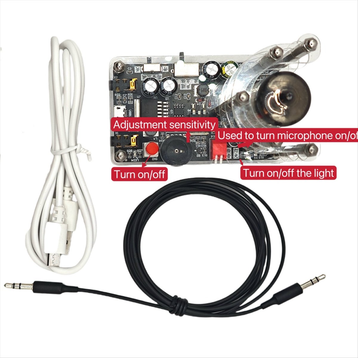 DTC5 Neues USB 5V Musik-Spektr – Audio Youtube Music Free Bewertung und Preis