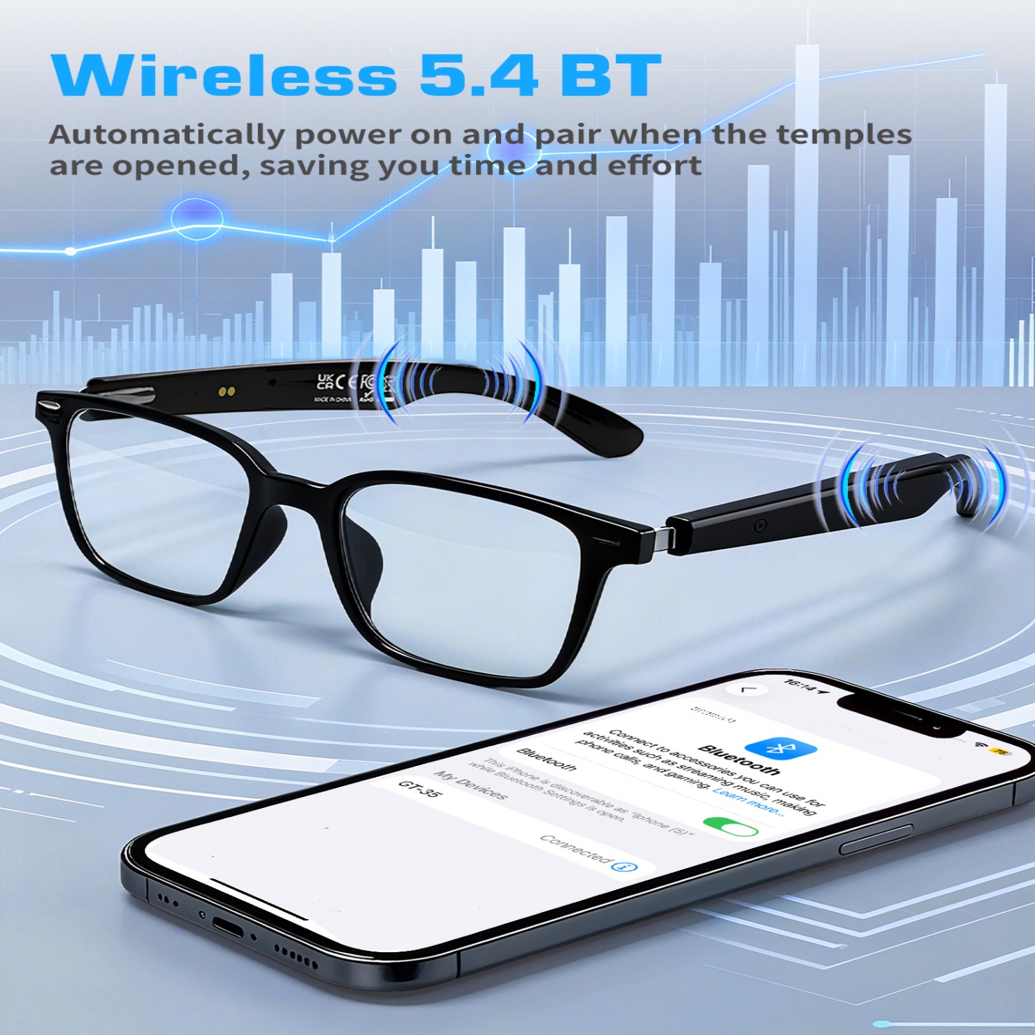 GT35 Smart-Brille mit KI-Übers – Audio Music Ai Bewertung und Preis