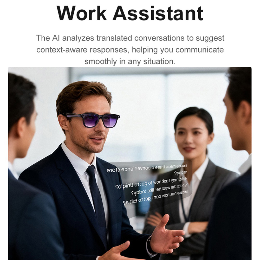 Smart Glasses AI Assistant Ech – Audio Music Ai Bewertung und Preis