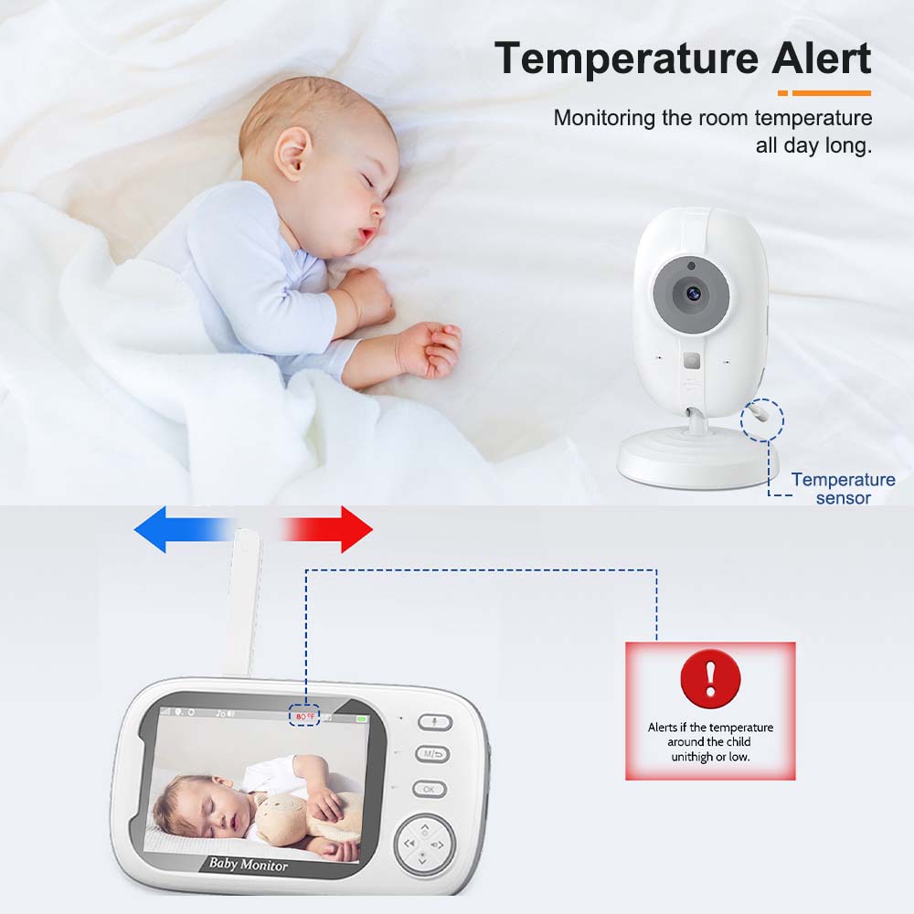 3.5'' Video Baby phone 2,4g Mu – Audio Detect Music Bewertung und Preis